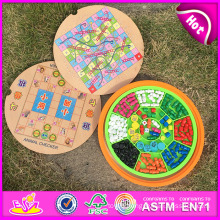 2016 Newest 5in1 Wooden Board Game, Funny Educational Wooden Children Board Game, Popular Children Wooden Toy Board Game W11A044